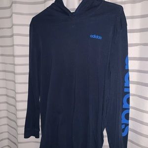 Adidas youth XL long sleeved T-shirt hoody